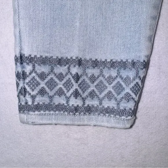 NYDJ Not Your Daughters Jeans Ami Skinny Ankle Jeans Light Wash size 6 - Picture 3 of 7